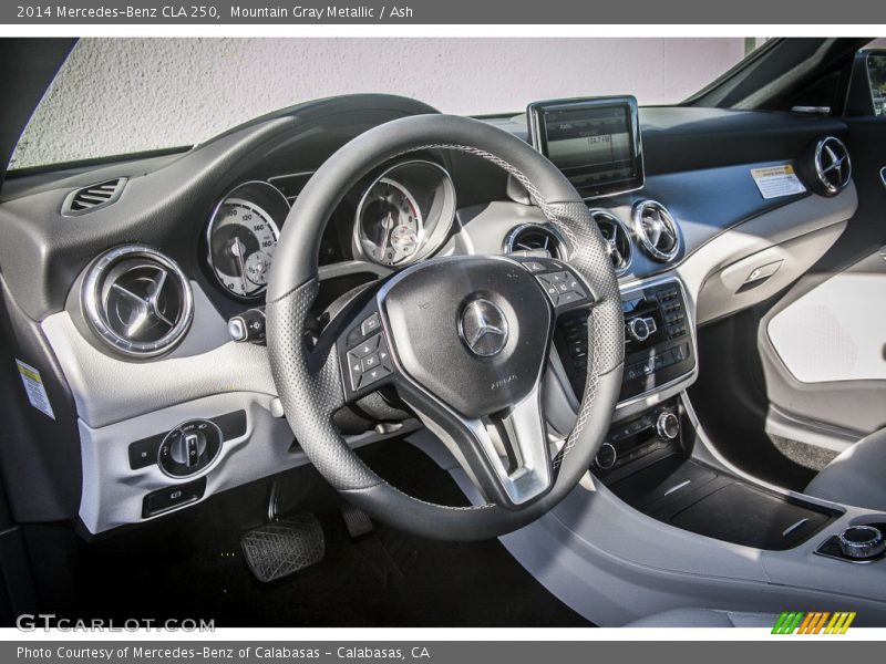 Mountain Gray Metallic / Ash 2014 Mercedes-Benz CLA 250