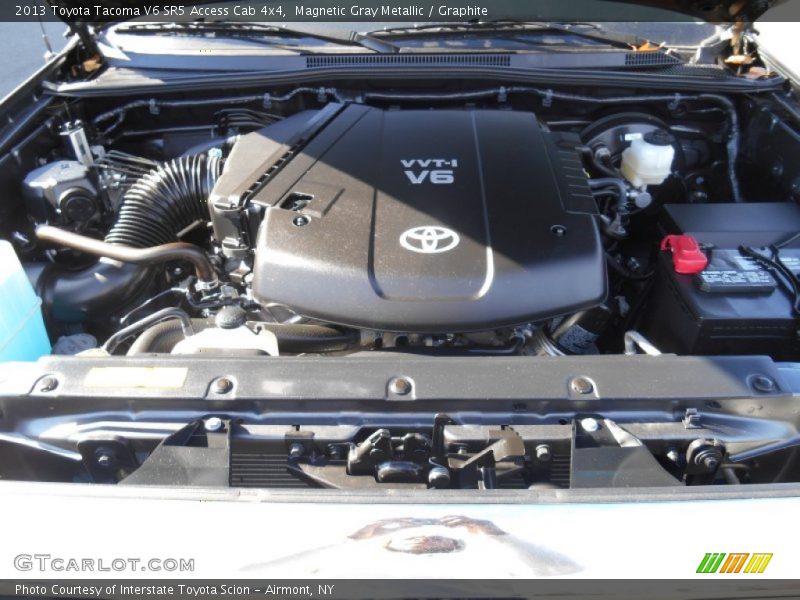 Magnetic Gray Metallic / Graphite 2013 Toyota Tacoma V6 SR5 Access Cab 4x4