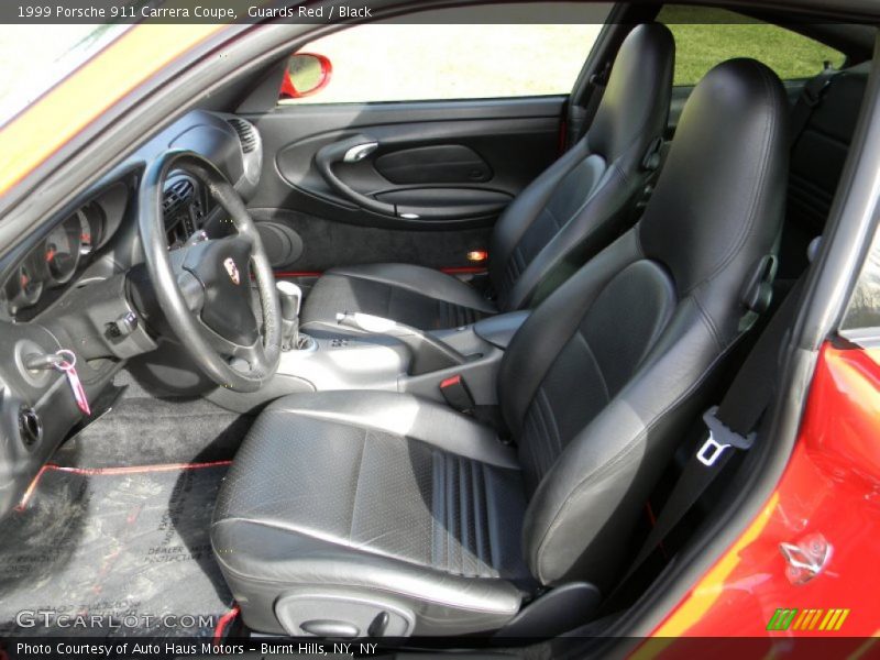 Front Seat of 1999 911 Carrera Coupe