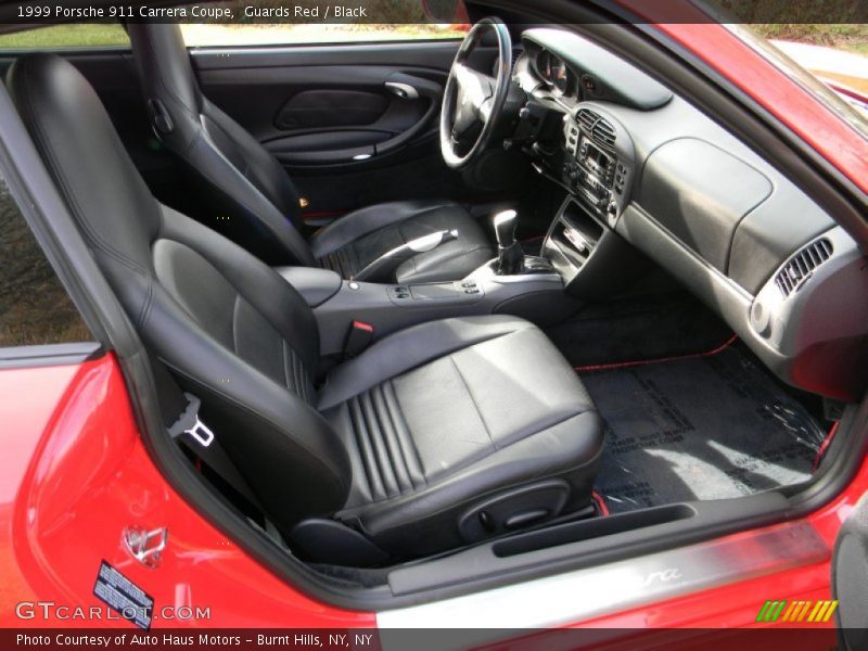 Front Seat of 1999 911 Carrera Coupe