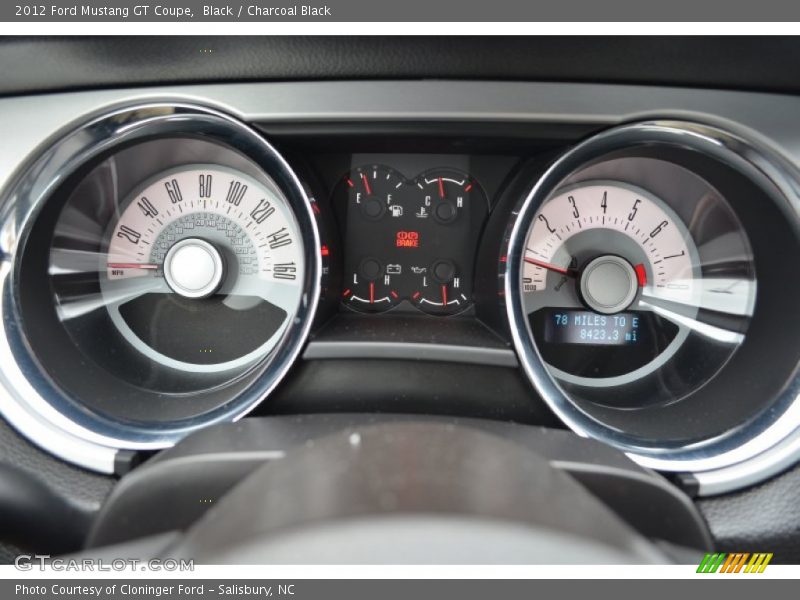 Black / Charcoal Black 2012 Ford Mustang GT Coupe