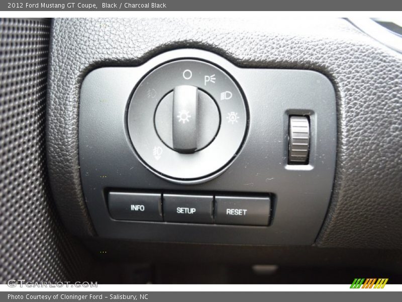 Black / Charcoal Black 2012 Ford Mustang GT Coupe