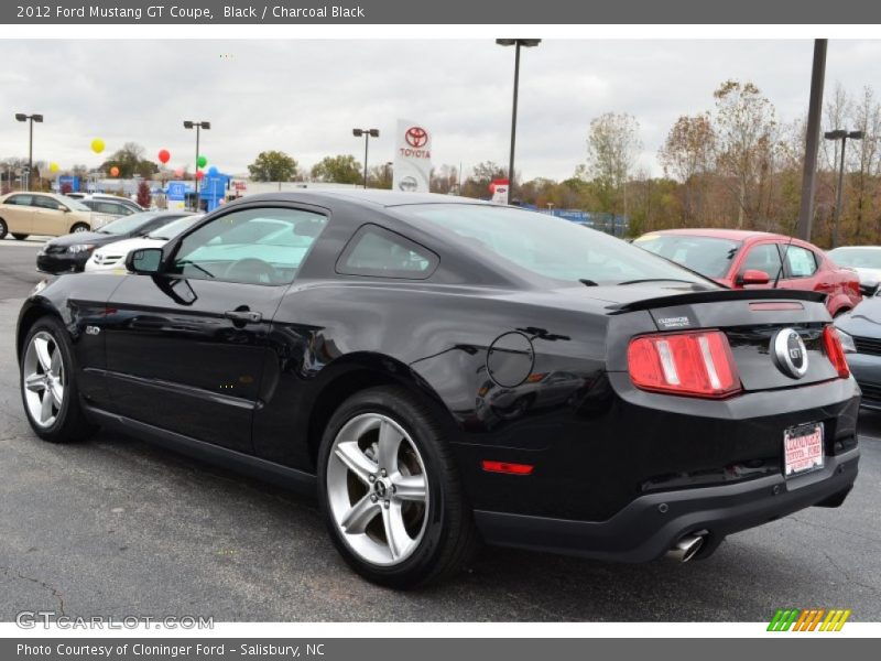 Black / Charcoal Black 2012 Ford Mustang GT Coupe