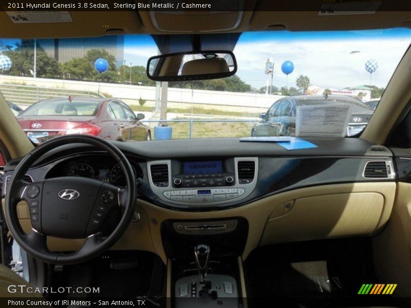 Sterling Blue Metallic / Cashmere 2011 Hyundai Genesis 3.8 Sedan