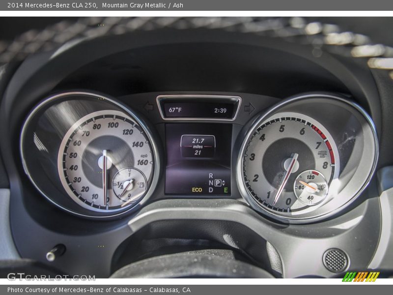 Mountain Gray Metallic / Ash 2014 Mercedes-Benz CLA 250