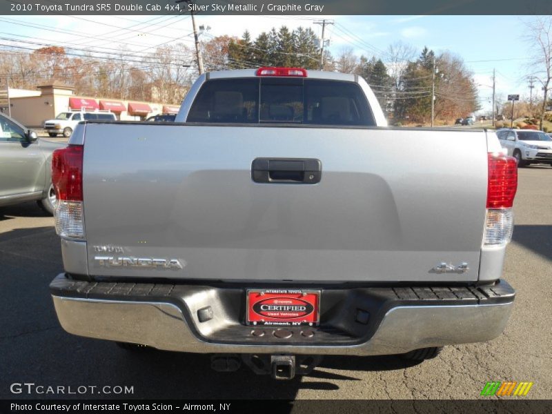 Silver Sky Metallic / Graphite Gray 2010 Toyota Tundra SR5 Double Cab 4x4