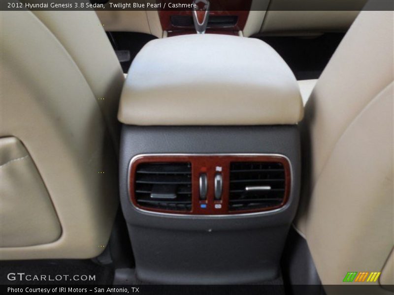 Twilight Blue Pearl / Cashmere 2012 Hyundai Genesis 3.8 Sedan