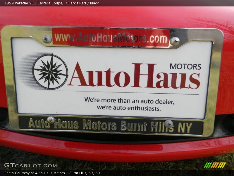 Guards Red / Black 1999 Porsche 911 Carrera Coupe