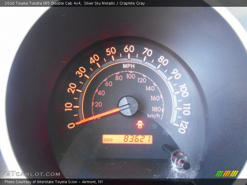 Silver Sky Metallic / Graphite Gray 2010 Toyota Tundra SR5 Double Cab 4x4