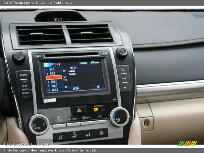 Cypress Pearl / Ivory 2014 Toyota Camry LE