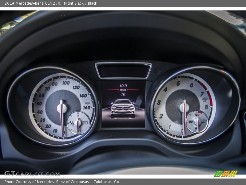 Night Black / Black 2014 Mercedes-Benz CLA 250
