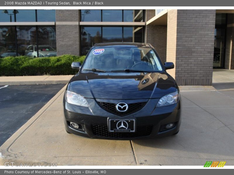 Black Mica / Black 2008 Mazda MAZDA3 i Touring Sedan