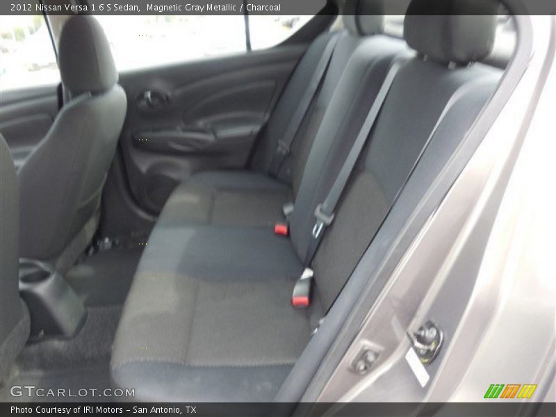 Magnetic Gray Metallic / Charcoal 2012 Nissan Versa 1.6 S Sedan