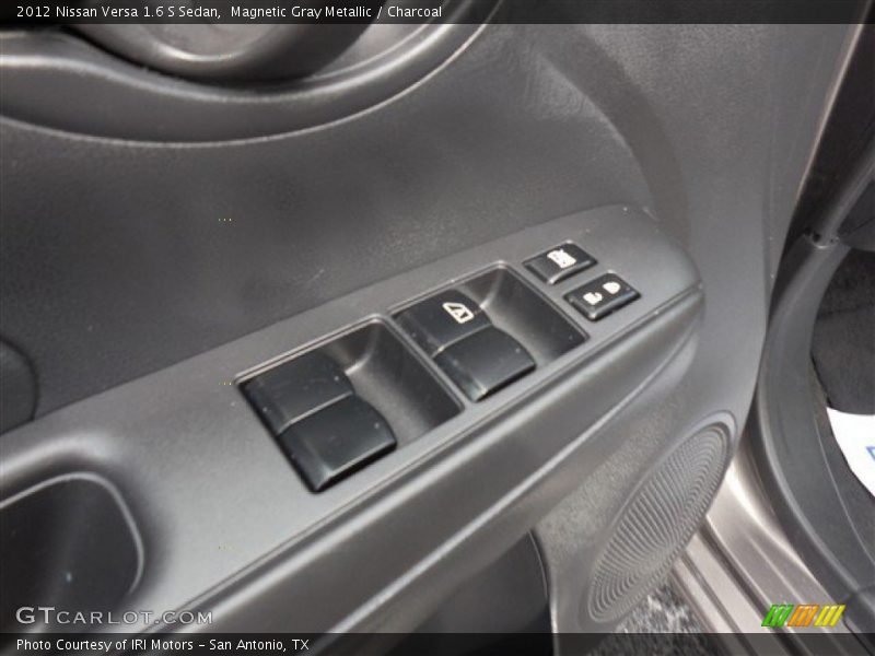 Magnetic Gray Metallic / Charcoal 2012 Nissan Versa 1.6 S Sedan