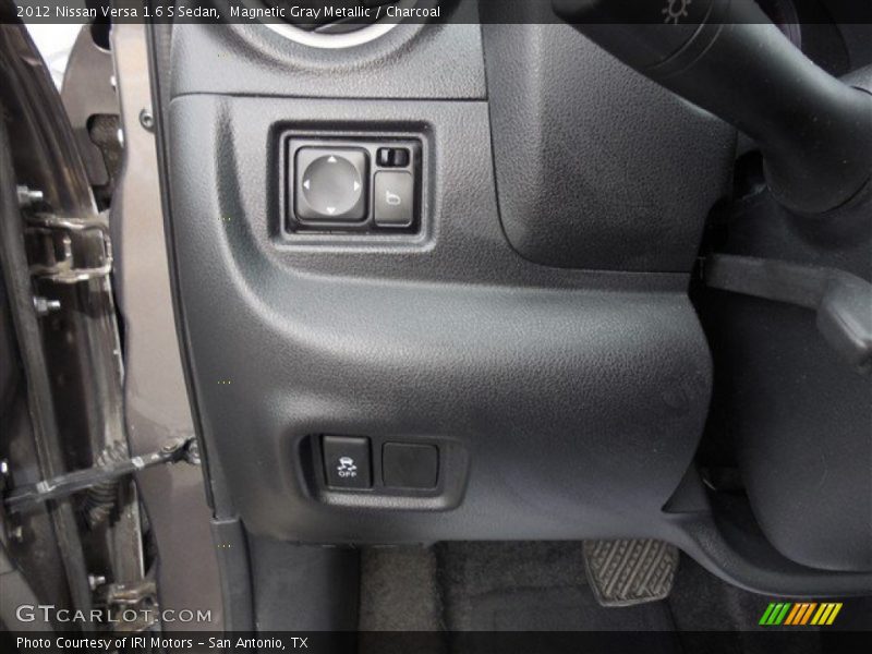 Magnetic Gray Metallic / Charcoal 2012 Nissan Versa 1.6 S Sedan