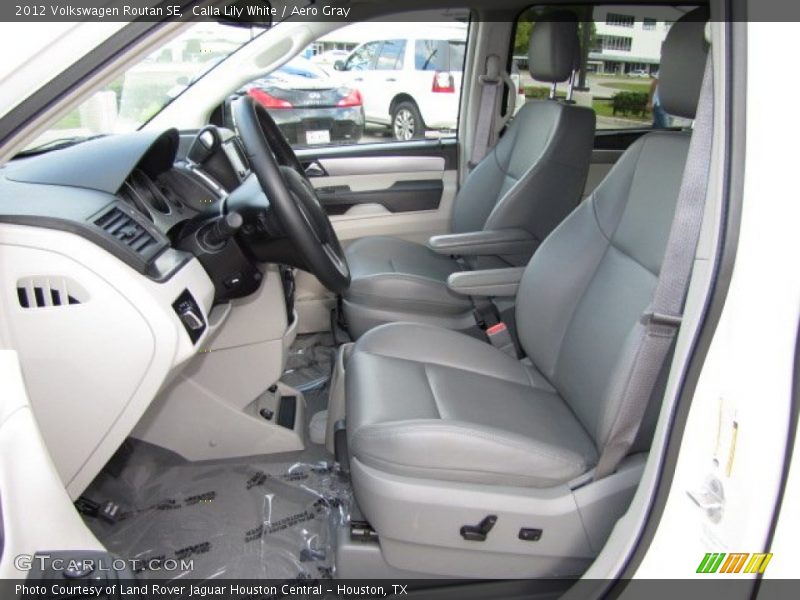 Calla Lily White / Aero Gray 2012 Volkswagen Routan SE