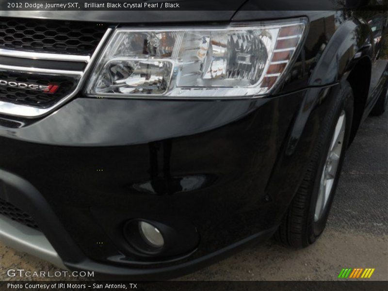 Brilliant Black Crystal Pearl / Black 2012 Dodge Journey SXT