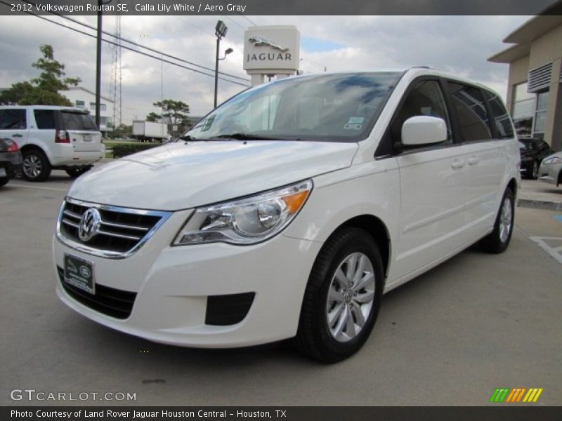 Calla Lily White / Aero Gray 2012 Volkswagen Routan SE