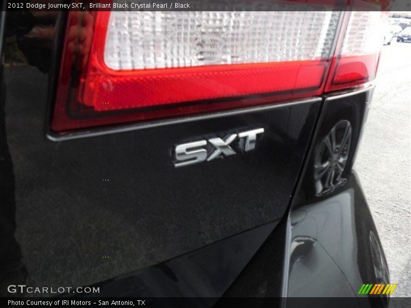 Brilliant Black Crystal Pearl / Black 2012 Dodge Journey SXT