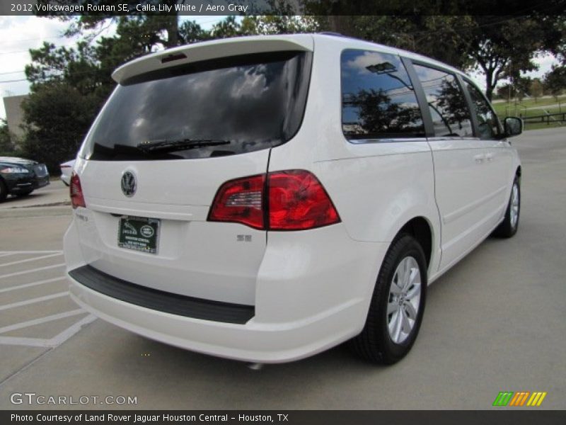 Calla Lily White / Aero Gray 2012 Volkswagen Routan SE