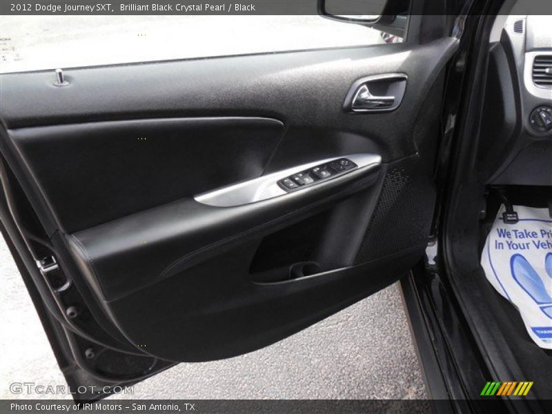 Brilliant Black Crystal Pearl / Black 2012 Dodge Journey SXT