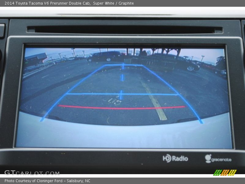Super White / Graphite 2014 Toyota Tacoma V6 Prerunner Double Cab