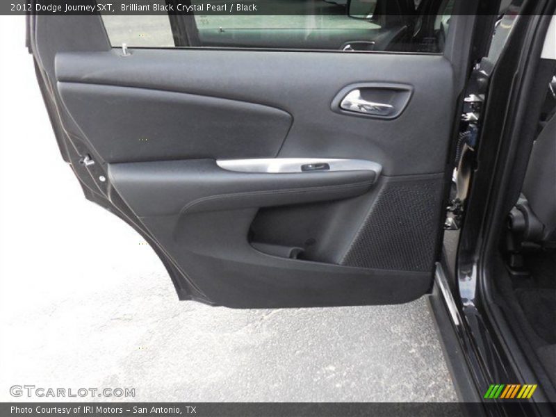 Brilliant Black Crystal Pearl / Black 2012 Dodge Journey SXT