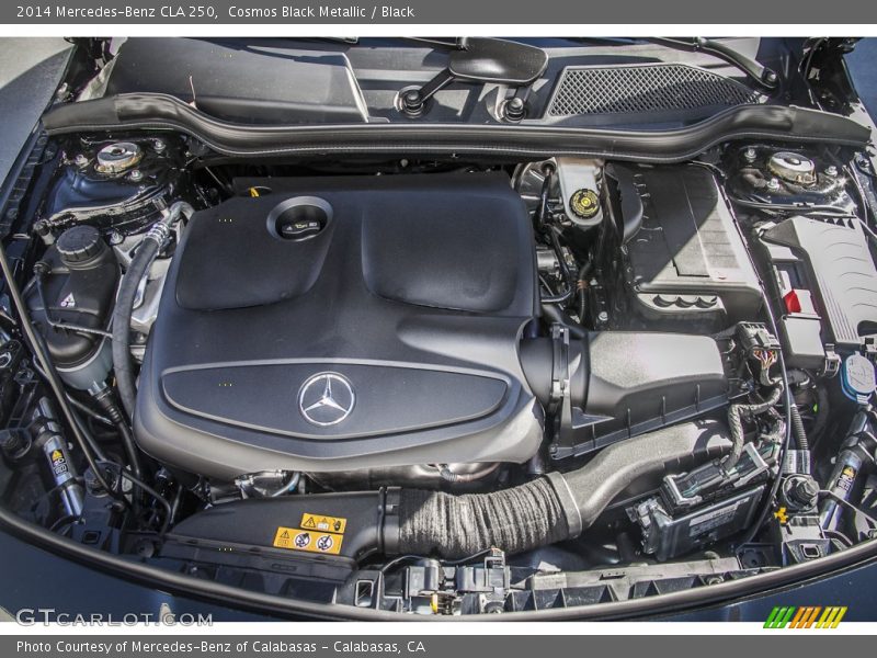Cosmos Black Metallic / Black 2014 Mercedes-Benz CLA 250