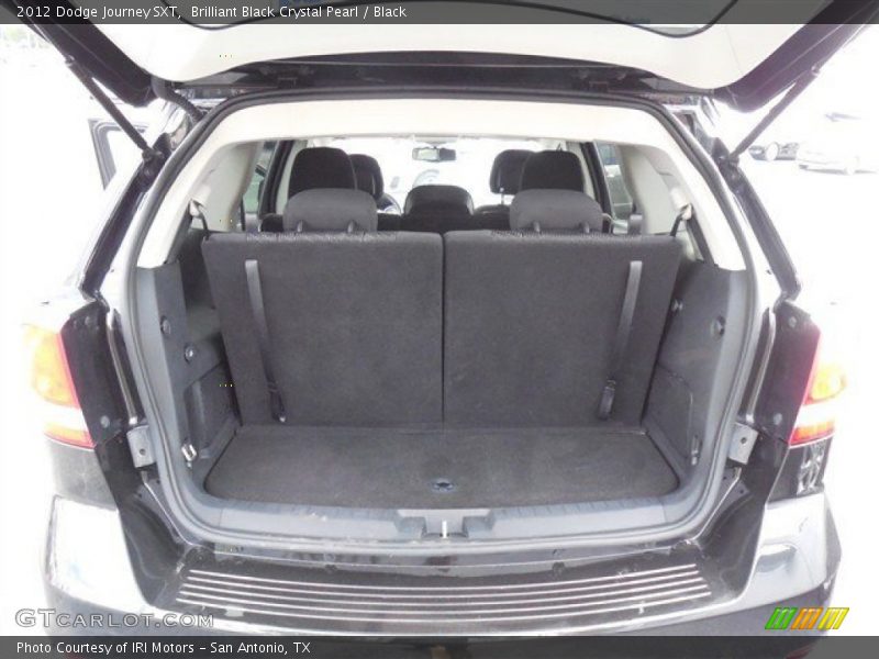 Brilliant Black Crystal Pearl / Black 2012 Dodge Journey SXT