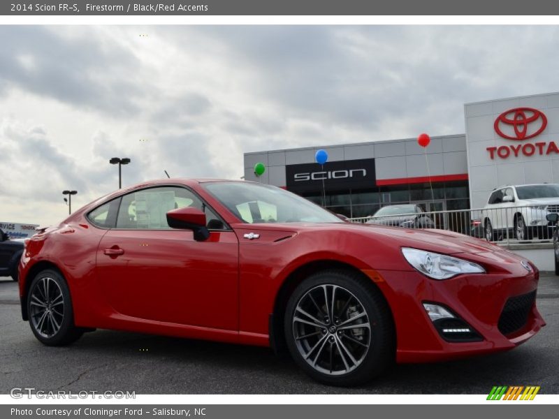 Firestorm / Black/Red Accents 2014 Scion FR-S