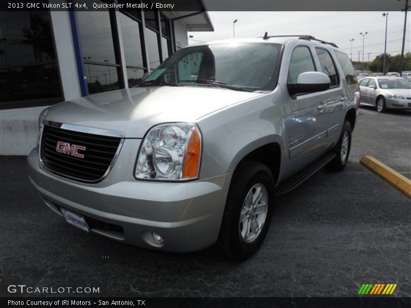 Quicksilver Metallic / Ebony 2013 GMC Yukon SLT 4x4