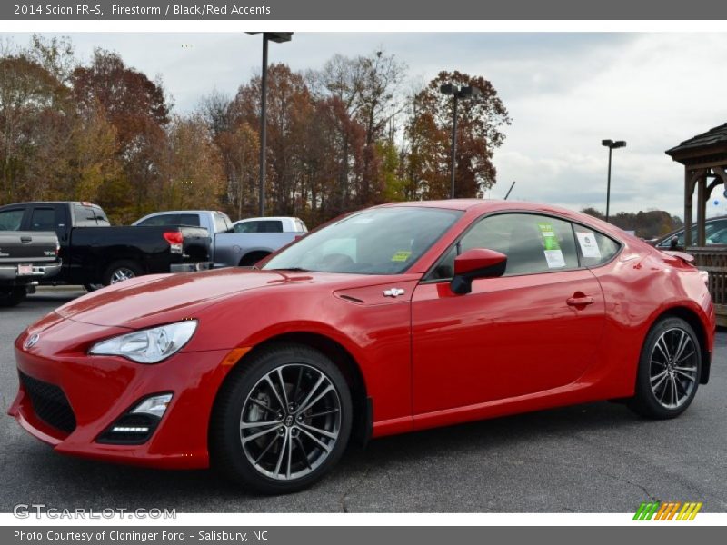 Firestorm / Black/Red Accents 2014 Scion FR-S