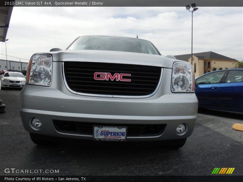Quicksilver Metallic / Ebony 2013 GMC Yukon SLT 4x4