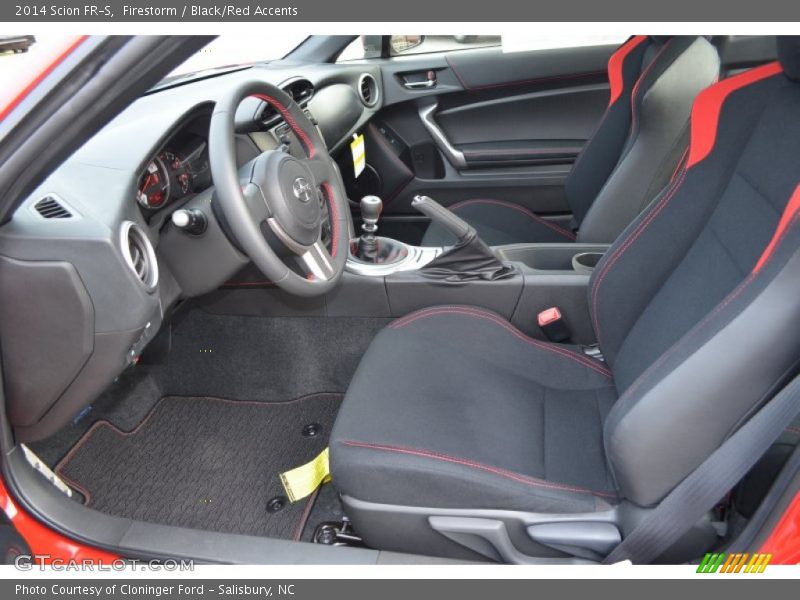 Front Seat of 2014 FR-S 