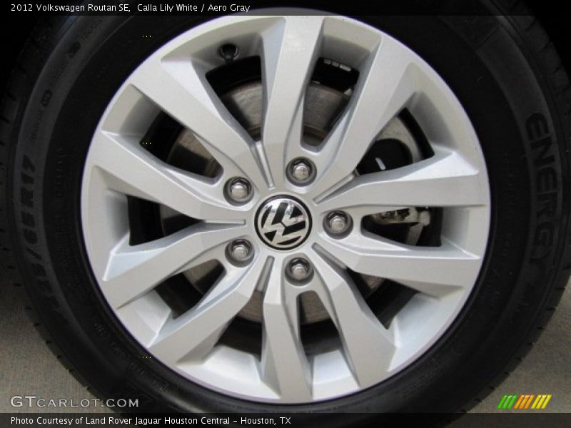 Calla Lily White / Aero Gray 2012 Volkswagen Routan SE