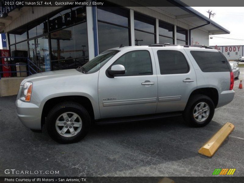 Quicksilver Metallic / Ebony 2013 GMC Yukon SLT 4x4