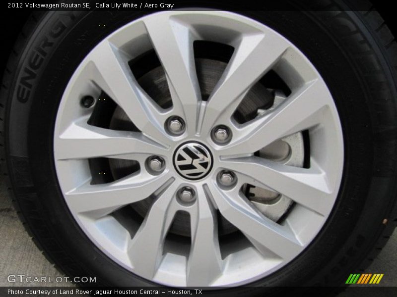 Calla Lily White / Aero Gray 2012 Volkswagen Routan SE