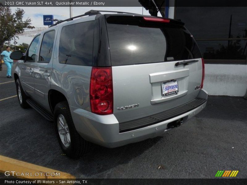 Quicksilver Metallic / Ebony 2013 GMC Yukon SLT 4x4