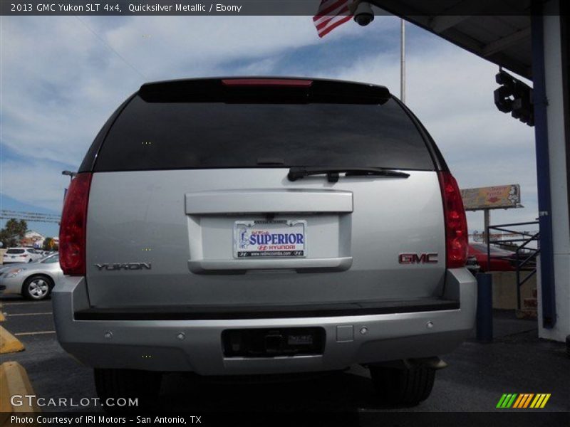 Quicksilver Metallic / Ebony 2013 GMC Yukon SLT 4x4