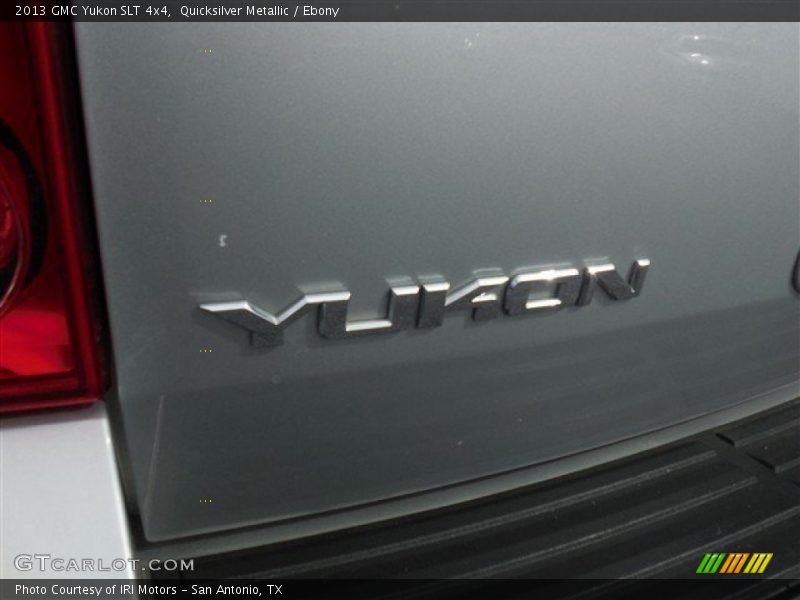 Quicksilver Metallic / Ebony 2013 GMC Yukon SLT 4x4