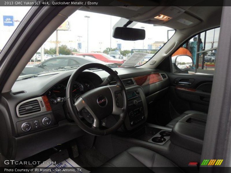 Quicksilver Metallic / Ebony 2013 GMC Yukon SLT 4x4