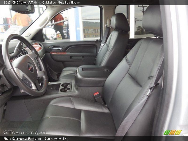Quicksilver Metallic / Ebony 2013 GMC Yukon SLT 4x4