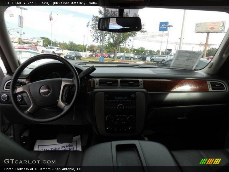 Quicksilver Metallic / Ebony 2013 GMC Yukon SLT 4x4