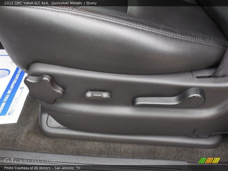 Quicksilver Metallic / Ebony 2013 GMC Yukon SLT 4x4