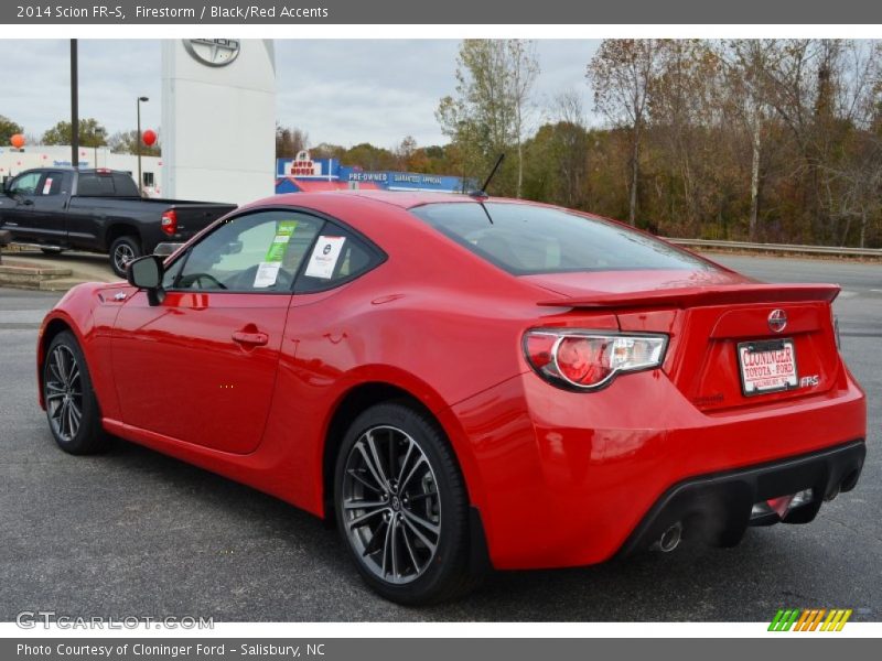 Firestorm / Black/Red Accents 2014 Scion FR-S