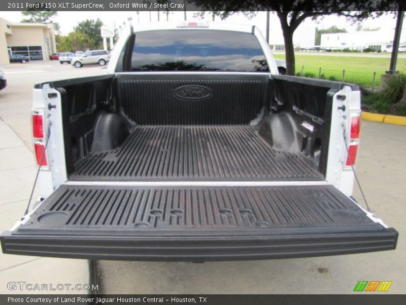 Oxford White / Steel Gray 2011 Ford F150 XLT SuperCrew
