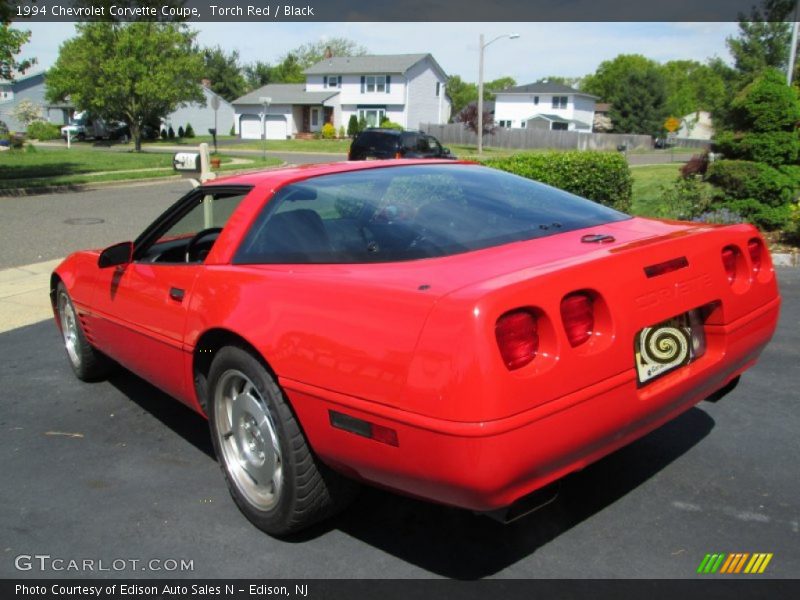 Torch Red / Black 1994 Chevrolet Corvette Coupe