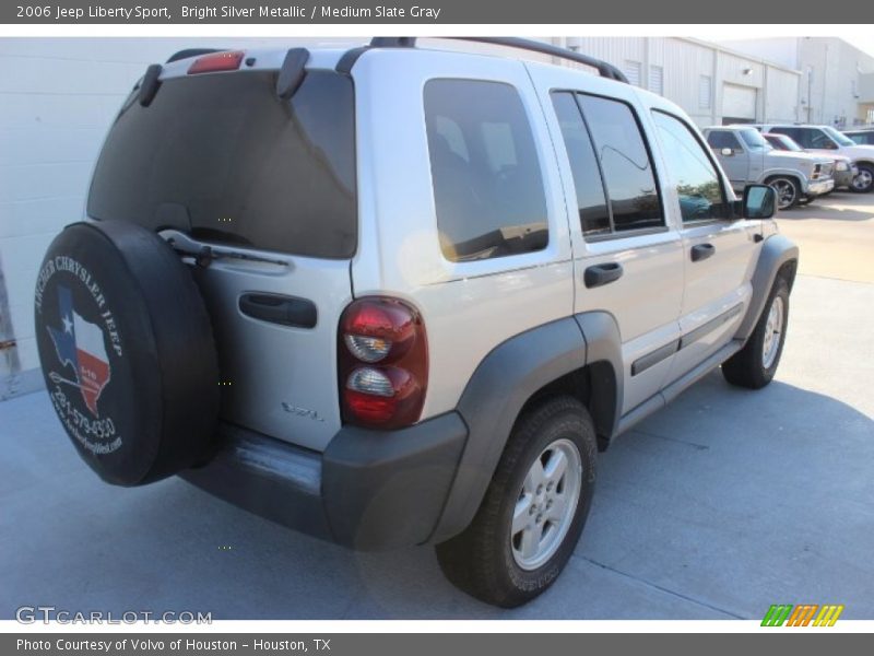 Bright Silver Metallic / Medium Slate Gray 2006 Jeep Liberty Sport