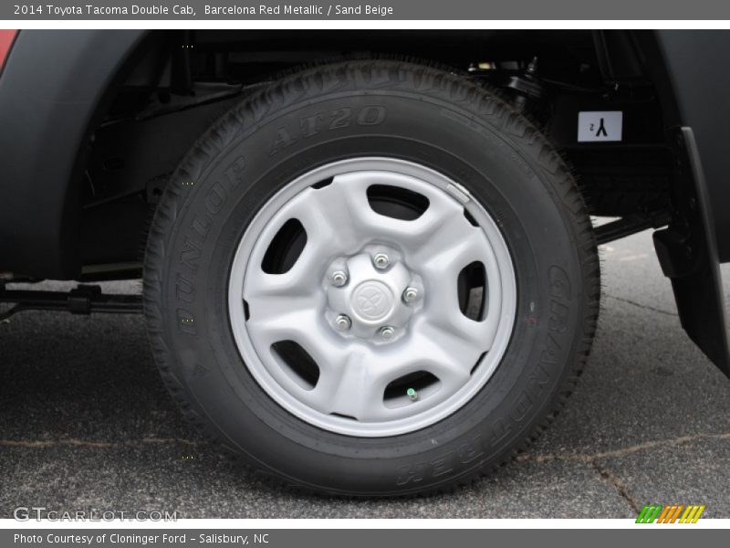 Barcelona Red Metallic / Sand Beige 2014 Toyota Tacoma Double Cab