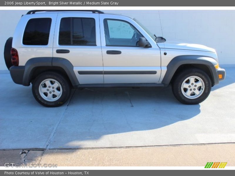 Bright Silver Metallic / Medium Slate Gray 2006 Jeep Liberty Sport